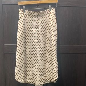 Eva Mendes Polka Dot Skirt